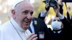 कॅथलिक चर्चचे प्रमुख पोप यांनी पहिल्यांदाच इराकला भेट दिली.