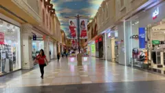 مراکز خرید دوبی ماه پیش باز شدند اما تنها عده محدودی اجازه ورود داشتند.