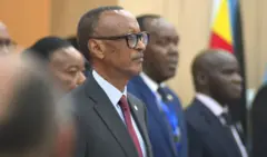 Perezida Paul Kagame w'Urwanda ari i Dar es Salaam mu nama y'abakuru b'ibihugu vya EAC na SADC ariko Perezida Felix Tshisekedi wa Congo ntiyahashitse