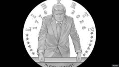 Trump oo noqoya madaxweynihii ugu horreeyey oo saxiixiisa ka muuqdo lacagta doollarka