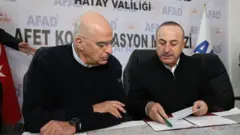 cavusoglu ve dendias 