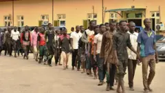 Di men wey taskforce arrest