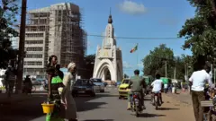 Une rue de Bamako