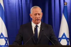 عضو مجلس الحرب الإسرائيلي بيني غانتس