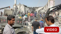 பள்ளி மீது தாக்குதல்; இரானில் குறைந்தது 153 பேர் பலி