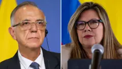 Luz Adriana Camargo e Iván Velásquez.