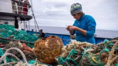 پژوهشگران در جمع‌آوری زباله‌های اقیانوس با موسسه اوشِن وویِیجز همکاری کردند