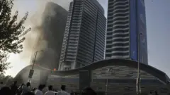 سینٹورس مال، آگ