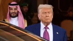 Trump y bin Salman
