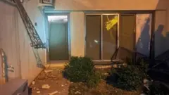 Damage to the Iraqi PM's home in Baghdad, 7 November