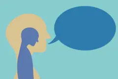 A picture of a person who appears to be depressed and overcome with sadness