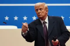 特朗普在其就職典禮上