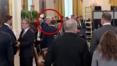 Tramp, bela kuća, tramp govori makronu, tramp i makron, sastanak trampa i evropskih lidera u vašingtonu