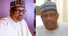 Aworan aarẹ ana ni Naijiria, Muhammadu Buhari ati aarẹ ologun tẹlẹri, Ibrahim Babangida