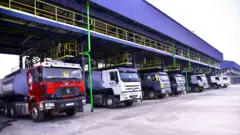 Motocin dakon mai a matatar Dangote