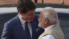 கனடா - இந்தியா பிரதமர்கள்