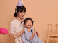 มิน จียอน และลูก