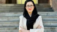 Parwanah Ebrahimkhel Najarabi was imprisoned after protesting against the Taliban