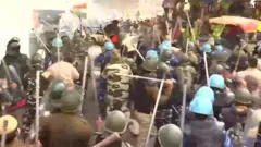Farmers protest