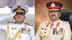 ශ්‍රී ලංකා යුද්ධ හමුදාවේ සහ නාවික හමුදාවේ නව හමුදාපතිවරුන් අද (දෙසැම්බර් 31) වැනිදා වැඩ භාර ගනු ලැබීය.