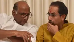 उद्धव ठाकरे आणि शरद पवार