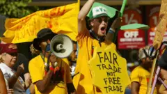 Protestas por el NAFTA