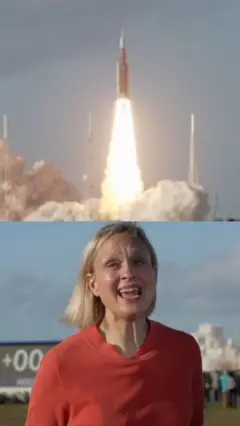 BBC urednica za nauku Rebeka Morel gledala je lansiranje misije Artemis II ka Mesecu.