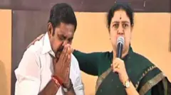 சசிகலாவுடன் எடப்பாடி பழனிசாமி