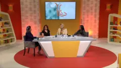 صورة من حلقة دنيانا عن التدخلات الخارجية