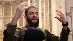 القائد العام للإدارة السورية الجديدة أحمد الشرع.