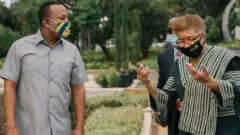 Rai'sul wasaare Abiy Ahmed oo al taagan madaxwaynihii hore ee Liberia Ellen Johnson Sirleaf
