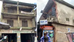 Some of di buildings wey goment wan demolish