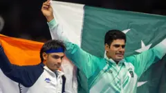 নিরাজ চোপড়া ও আশরাফ নাদিম