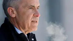 O primeiro-ministro do Canadá Mark Carney.