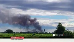 မကွေးတိုင်း ငတရော်ကျေးရွာကို စစ်ကောင်စီ မီးရှို့