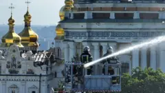 Наслідки удару по столиці