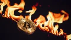 bitcoin ve alevler