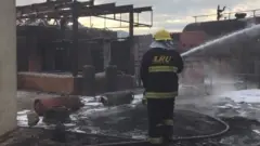Lagos gas explosion: Àjọ LASEMA ti pa iná to waye ni Ipaja