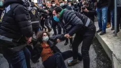 Boğaziçi Üniversitesi'nde polis müdahalesi