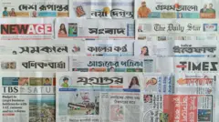 ঢাকা থেকে প্রকাশিত সংবাদপত্র।