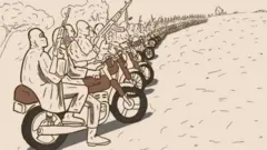 A wasu lokutan maharan kan kai hare-harensu ne a kan babura ɗauke da makamai