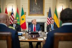 Cinq moments forts de la rencontre entre Trump et cinq chefs d'État africains
