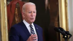 Tổng thống Mỹ Joe Biden tại Nhà Trắng vào ngày 25/7/2023 