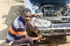 Nura a bakin aikinsa