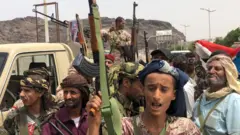 Les séparatistes du sud veulent se séparer du nord du Yémen en s'emparant samedi du palais présidentiel et de la caserne militaire d'Aden