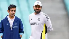 गौतम गंभीर और रोहित शर्मा