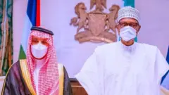 Shugaba Buhari da Yariman Saudiyya