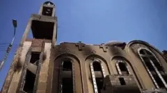 ઇજિપ્તના ગીઝામાં લાગી આગ