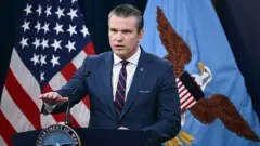 Pete Hegseth, secretario de Defensa de Estados Unidos