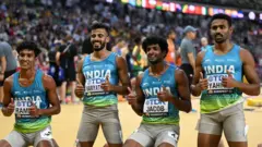 भारत की रिले टीम